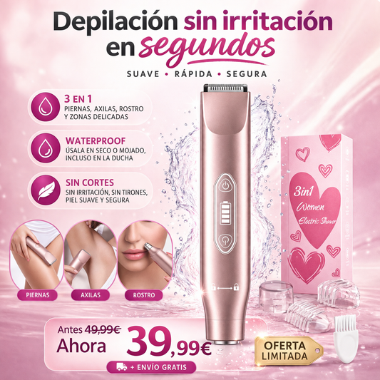 Depiladora para bikini para mujeres